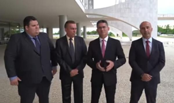 David se encontra com Bolsonaro e solicita investimentos de mais de R$ 1 bilhão