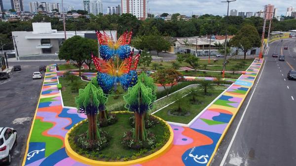 Após solicitação sua a Prefeitura de Manaus, Jander Lobato comemora revitalização da Praça Alberto Simonetti