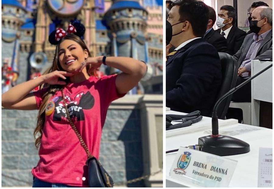 NA DISNEY: Ausência de vereadora de Parintins em sessão parlamentar repercute na imprensa regional