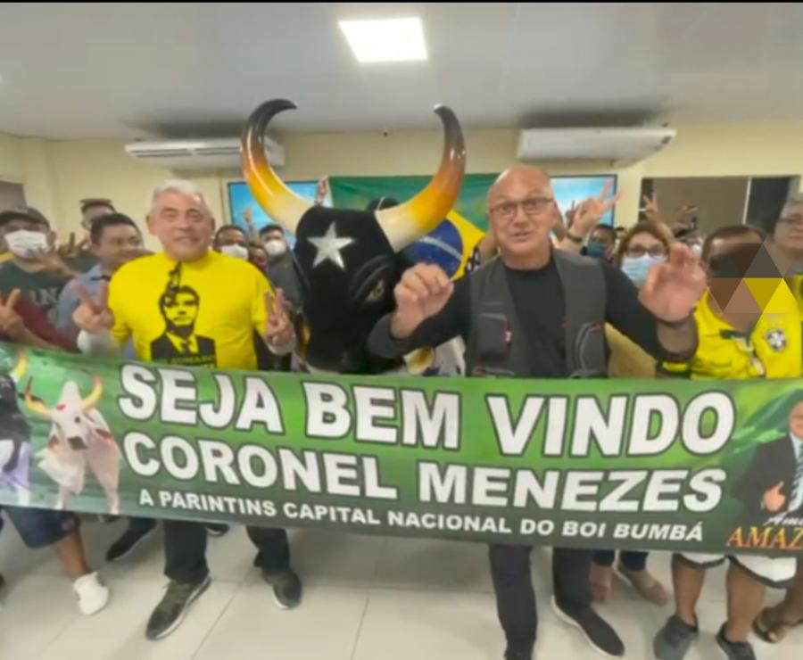 Caprichoso nega que Boi usado em recepção a Coronel Menezes seja Oficial