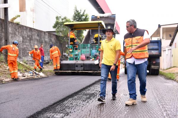 David Almeida reafirma compromisso de recuperar mais de 10 mil ruas de Manaus
