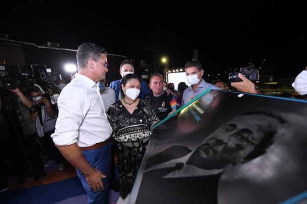 David Almeida entrega praça da advocacia Dr. Alberto Simonetti Cabral Filho