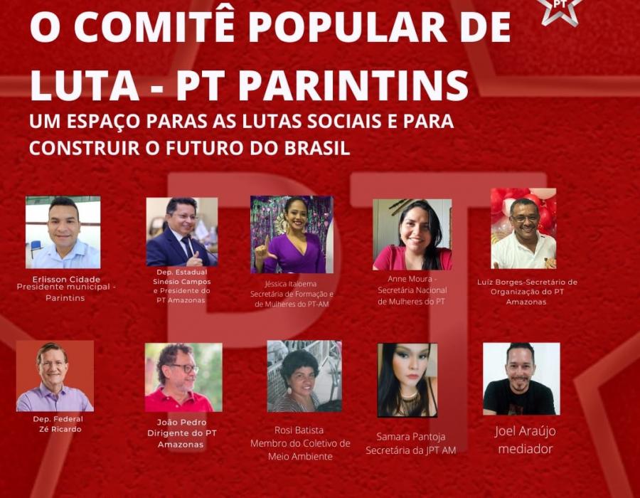 PT instala Comitê para dar visibilidaede a Lula em Parintins