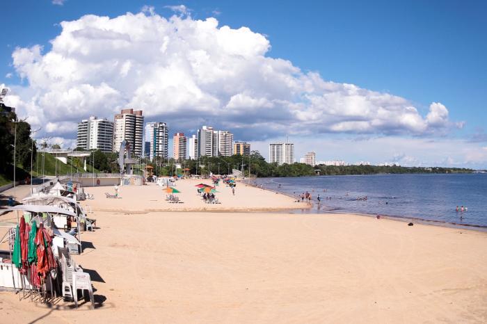 MANAUS: Prefeitura e Capitania orientam para distanciamento de embarcações da praia da Ponta Negra