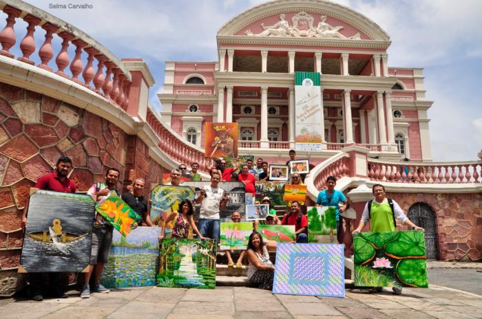 Abertura do 'Pintura ao Vivo no Largo 2022' acontece neste domingo (17) Abertura do 'Pintura ao Vivo no Largo 2022' acontece neste domingo (17)