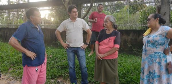 MANAUS: Jander Lobato fiscaliza ruas dos bairros Lago Azul e Jorge Teixeira