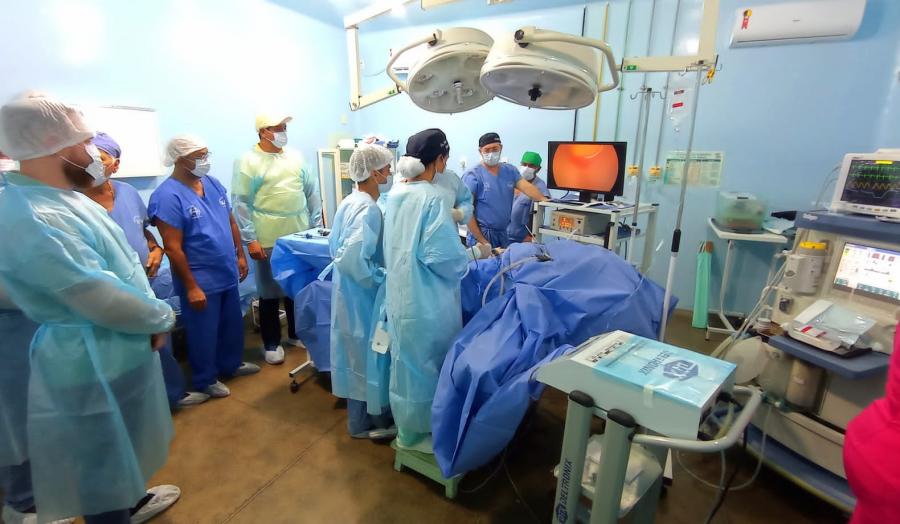 Prefeitura de Parintins promove jornada de cirurgia com vídeo laparoscopia