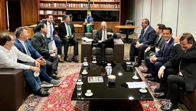 ZONA FRANCA EM PAUTA: Bancada do Amazonas se reúne com Alexandre de Moraes no STF