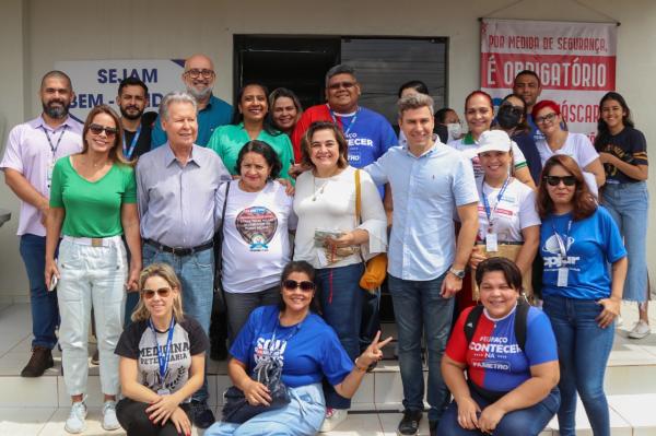 'O grande potencial do Amazonas está em sua biodiversidade’, diz Arthur Neto em palestra para universitários de Manacapuru