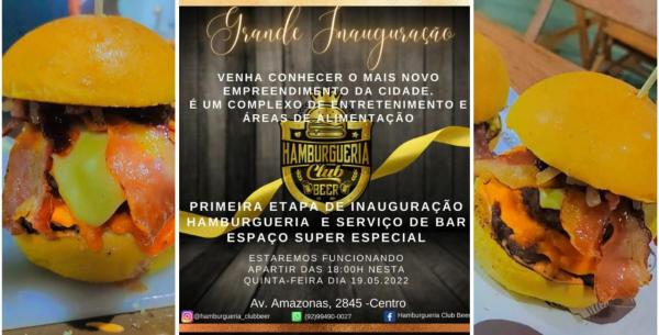 PARINTINS: Grupo Albuquerque inaugura hamburgueria com sistema de carne assada na brasa