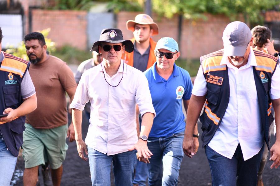 Asfalta Manaus contempla diferentes bairros das zonas Norte e Oeste