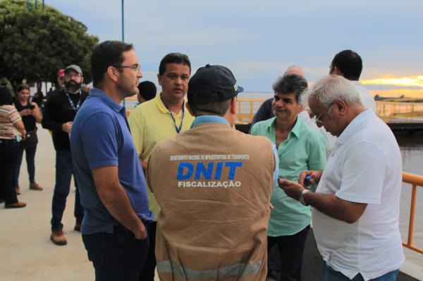 PARINTINS: Prefeito em exercício planeja operações fluviais durante o Festival com Marinha e DNIT