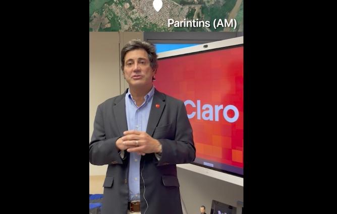 VÍDEO: Operadora Claro garante melhorar sinal em Parintins antes do Festival VÍDEO: Operadora Claro garante melhorar sinal em Parintins antes do Festival