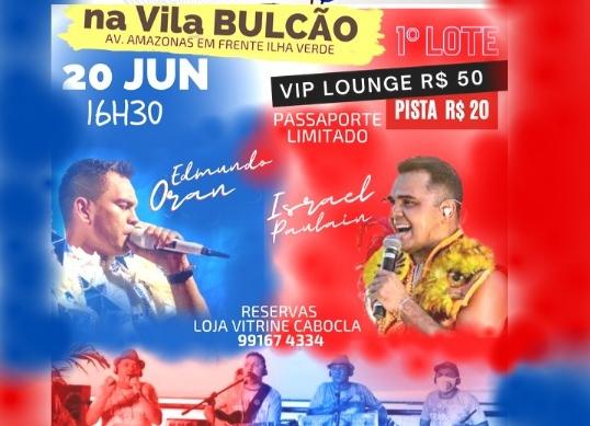 Israel Paulain, Edmundo Oran e Toada de Roda, Balanço da Toada são atrações do 'Contrários', no dia 20