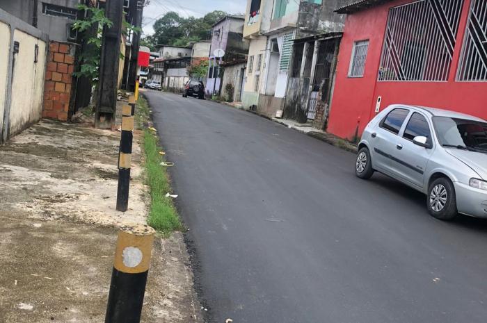 Jander Lobato viabiliza pavimentação para a rua Virgílio Ramos, no Vila Marinho