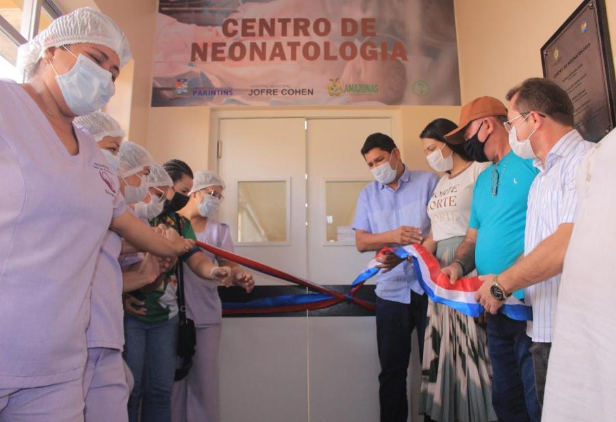 PARINTINS: Bi Garcia inaugura Centro de Neonatologia do Jofre Cohen