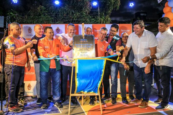 MANAUS: Prefeitura entrega praça do Leme revitalizada no bairro Compensa