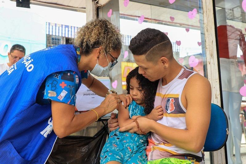Manaus começa a vacinar crianças a partir de 3 anos contra a Covid-19