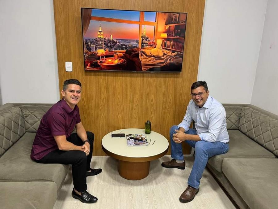 Wilson e David se encontram a poucos dias da convenção: 