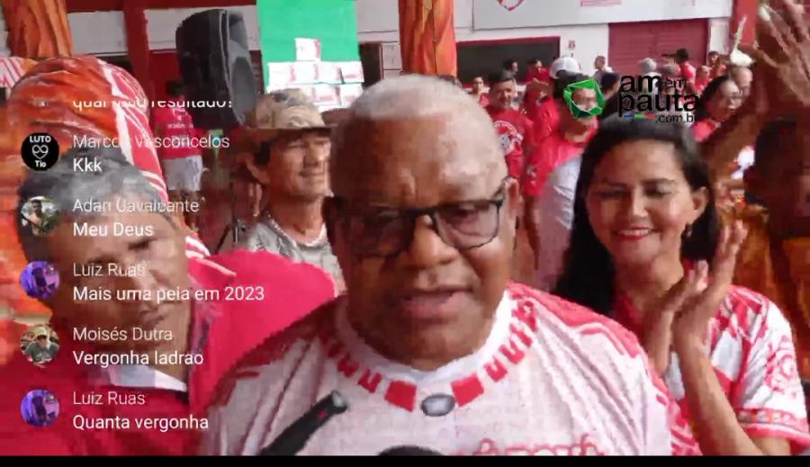 TUMULTO: Sócios aprovam e reprovam contas 2021 de Antônio Andrade em assembleia TUMULTO: Sócios aprovam e reprovam contas 2021 de Antônio Andrade em assembleia