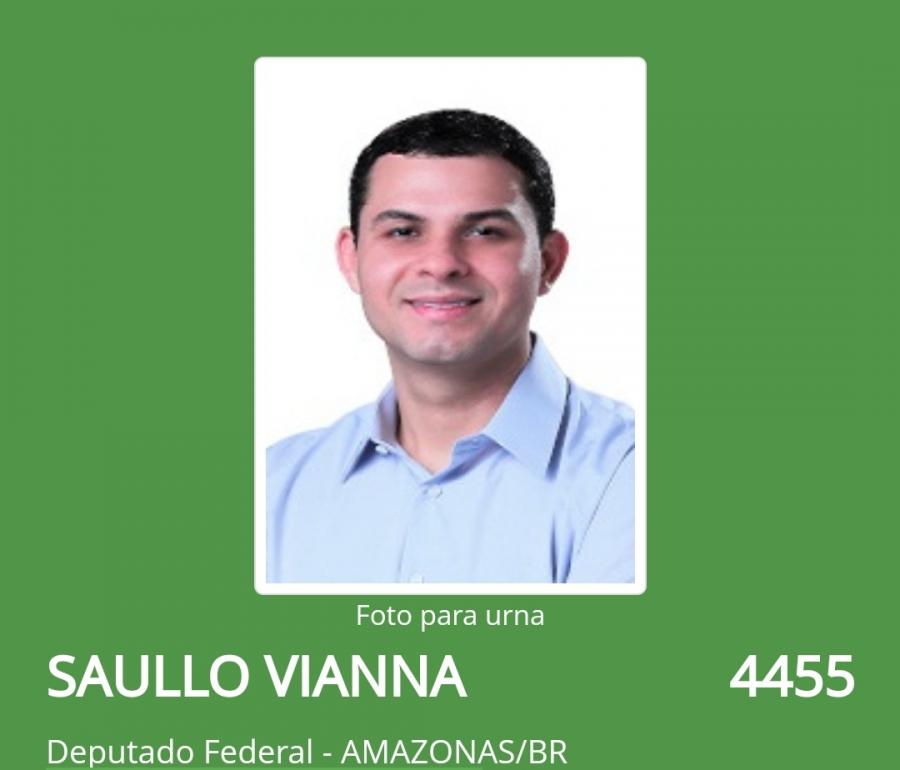 Registrado no TSE como candidato a federal, Saullo Vianna irá iniciar campanha em Parintins