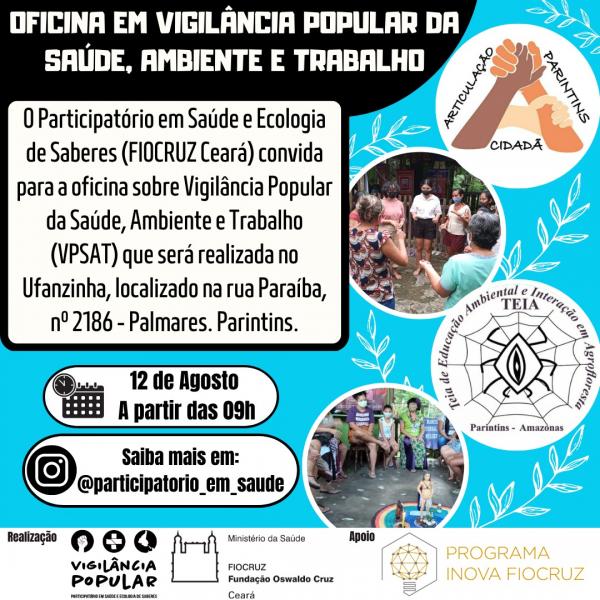 Teia é selecionada como experiência da Região Norte em Projeto da Fiocruz
