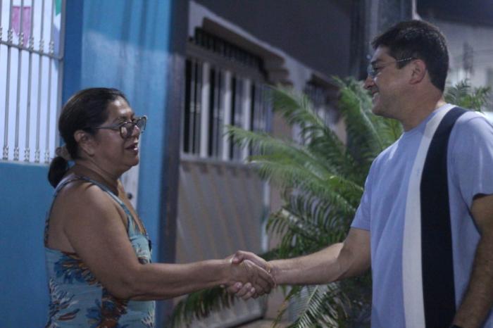 Jander Lobato recebe apoio dos moradores da Cidade Nova para sua candidatura a deputado estadual