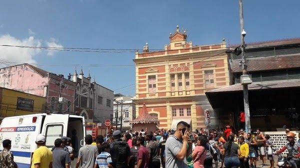 Morre vítima de incêndio em casa lotérica no Centro de Manaus