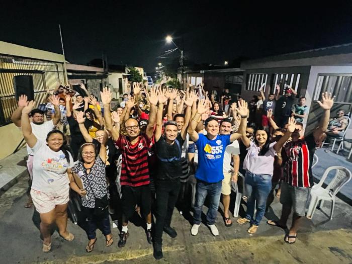 Moradores da Cidade Nova expressam apoio a Jander Lobato