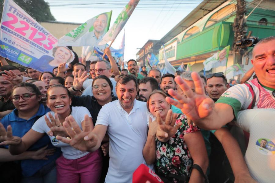 Na pesquisa espontânea do IPEC, Wilson aparece na liderança para Governo do Amazonas