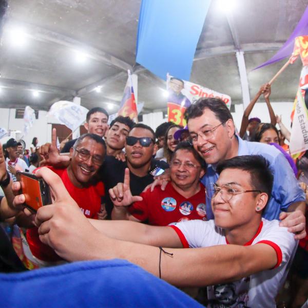 Na zona Leste, Eduardo Braga prestigia lançamento de campanha de Sinésio Campos