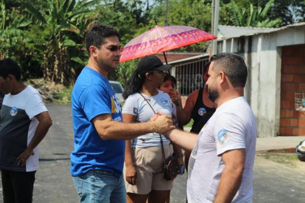 Elogios, gratidão e apoio marcam visita de Jander Lobato na Comunidade São João
