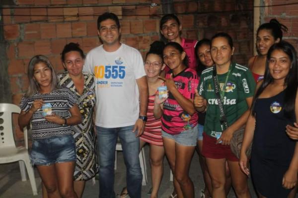 Jander Lobato inicia setembro recebendo apoio de moradores de várias zonas de Manaus para sua candidatura