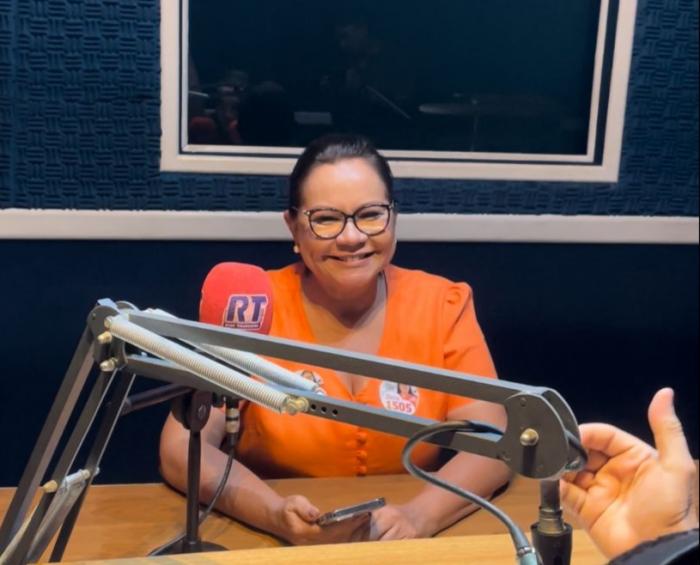 Em entrevista à Radio Tiradentes Márcia Baranda diz que, não tem política como emprego e seu compromisso é trabalhar pelo Estado