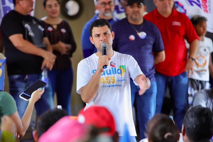 Saullo Vianna apresenta propostas de campanha em Careiro da Várzea