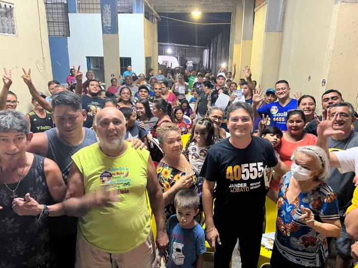 MANAUS: Moradores da 'Matinha' declaram apoio a Jander Lobato