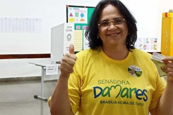 Damares Alves é eleita senadora pelo DF