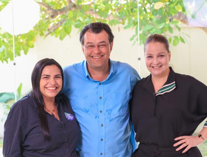 Carol Braz anuncia apoio a Eduardo Braga no segundo turno