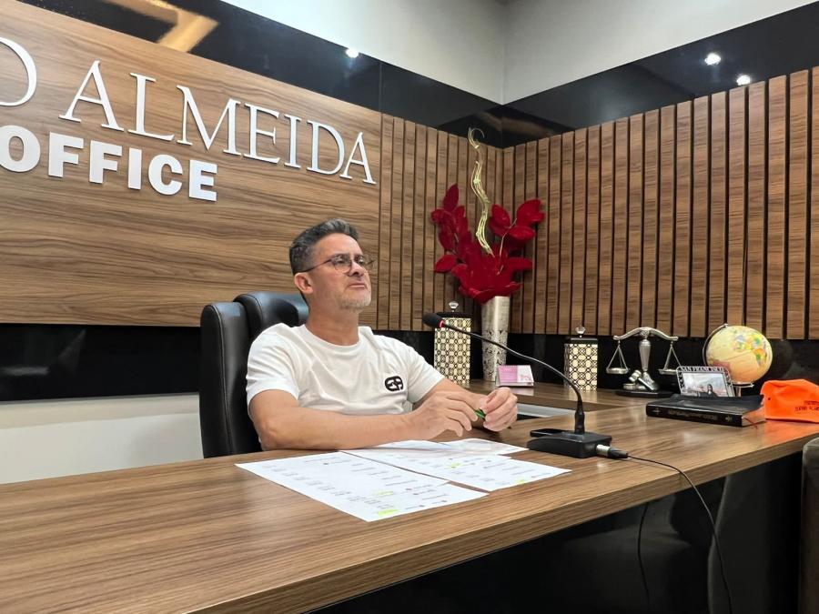 Em live, David Almeida reafirma apoio a Wilson Lima no segundo turno