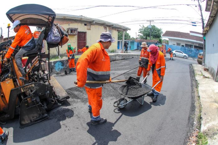 Prefeitura de Manaus avança com serviços de infraestrutura no bairro União da Vitória