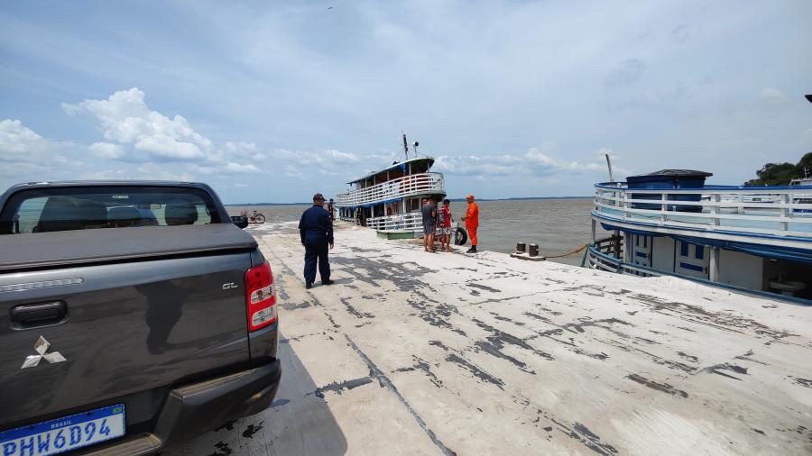Homem desaparece ao cair no Rio Amazonas, em Parintins
