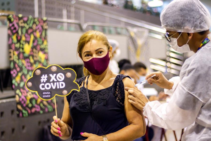 Prefeitura de Manaus oferta 75 pontos de vacinação contra a Covid-19 nesta semana    
