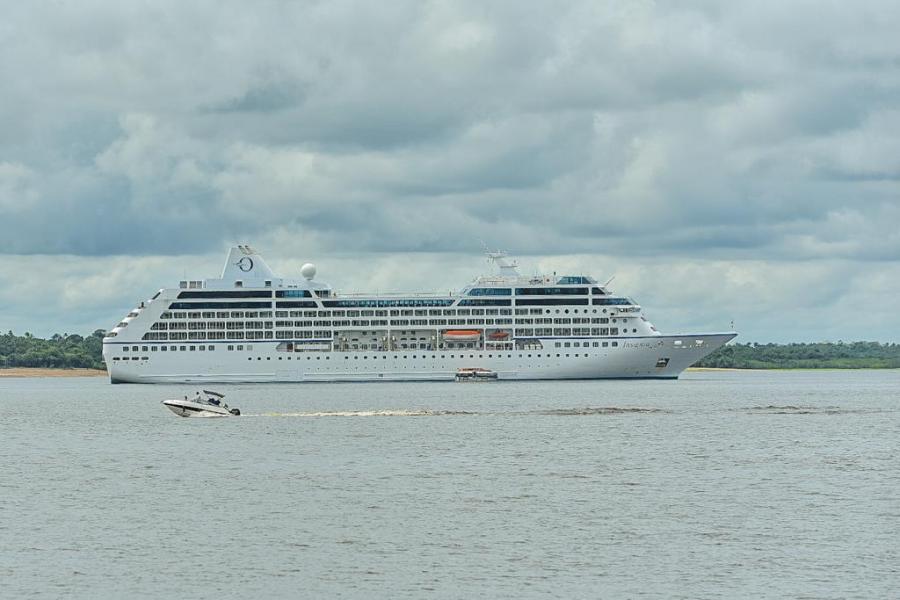 Amazonas realiza receptivo do primeiro navio da temporada de cruzeiros 2022/2023   