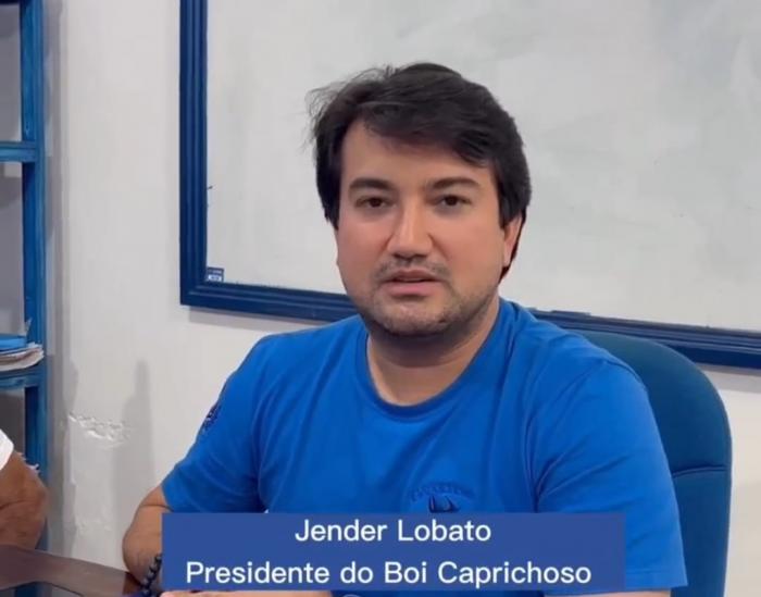 Jender Lobato anuncia pagamento de salário e décimo terceiro para funcionários do Caprichoso 