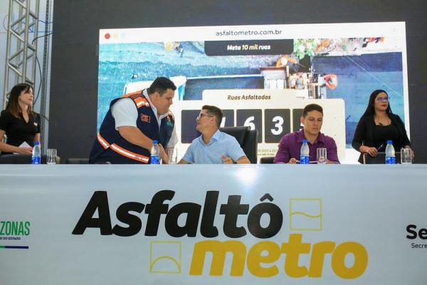 Asfaltômetro amplia transparência na execução do programa ‘Asfalta Manaus’