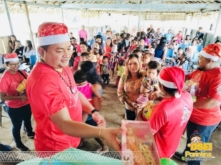 Após reconhecimento nacional, DSEI Parintins entrega brinquedos a mais de 2 mil crianças 