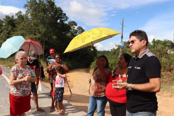 MANAUS: No Ramal do Brasileirinho, vereador Jander Lobato trata sobre retorno do transporte coletivo