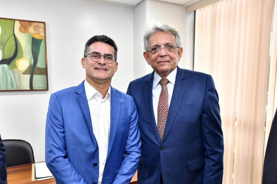 David Almeida participa da posse do secretário de Desenvolvimento Econômico, Ciência, Tecnologia e Inovação, Pauderney Avelino