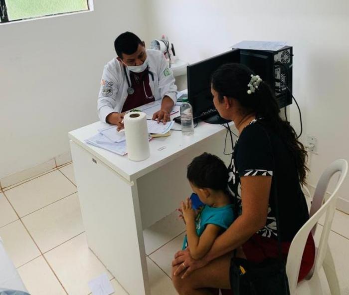 Ação com médico pediatra e clínicos gerais beneficia 300 moradores do Caburi