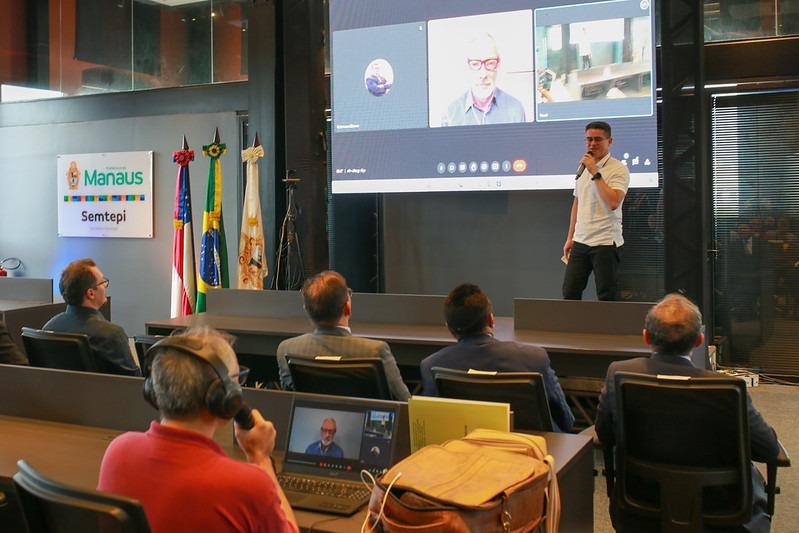 David Almeida destaca protagonismo de Manaus no combate ao desmatamento em anúncio do prêmio United Earth Amazônia